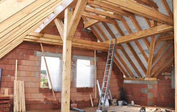 Gullers End attic trusses
